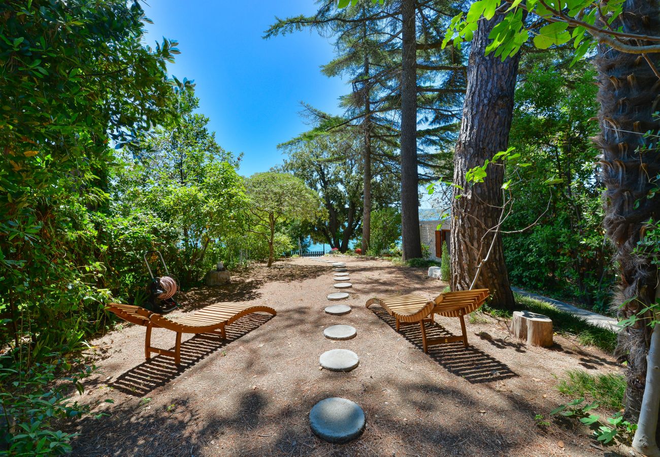 Zugang zum Strand, Meerblick, Essbereich im Freien