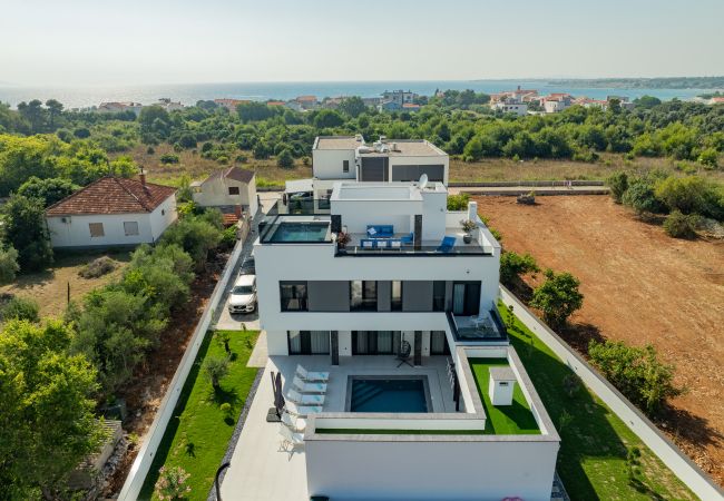 Villa in Zaton - Villa Elena with two pools and spa